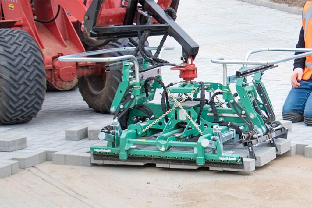 Machinaal straatwerk